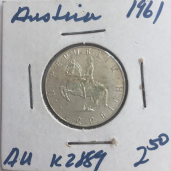 Austria, 5 Shilling, 1961, XF