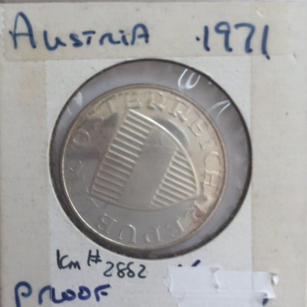 Austria, 10 Shilling, 1971, PF