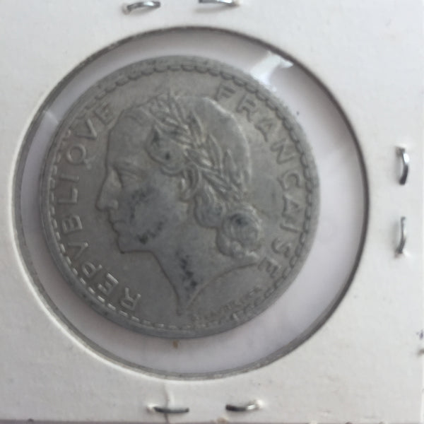 France, 5 Francs, 1948 B, VF