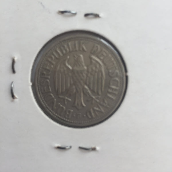 Germany, 1 Mark, 1955 F, XF