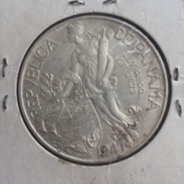 Panama, 1 Balboa, 1947, UNC