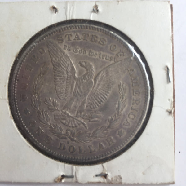 United States, 1 Dollar, 1878 S, AU 58