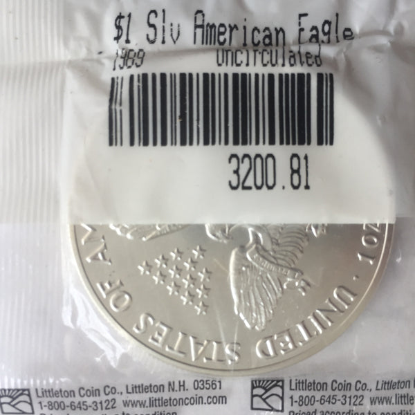 United States, 1 Dollar, 1989, MS 65
