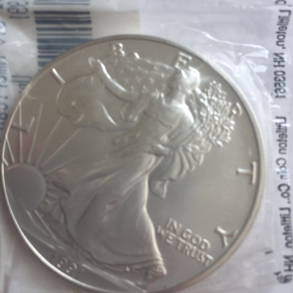 United States, 1 Dollar, 1991, MS 65