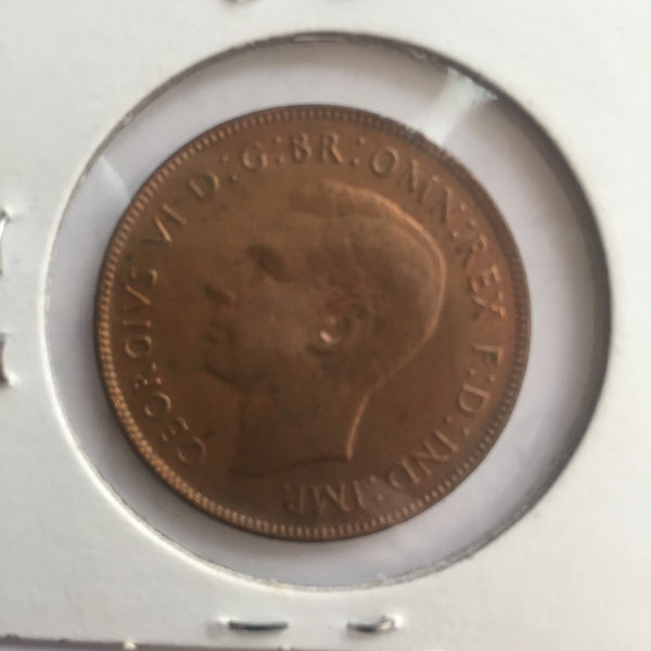 Australia, 1 Penny, 1943 (m), XF