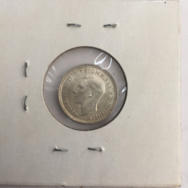 Australia, 3 Pence, 1943 D, UNC