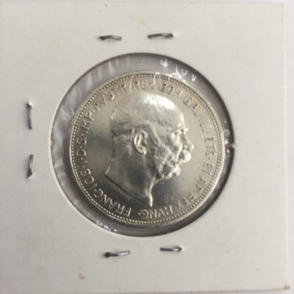 Austria, 2 Corona, 1912, UNC