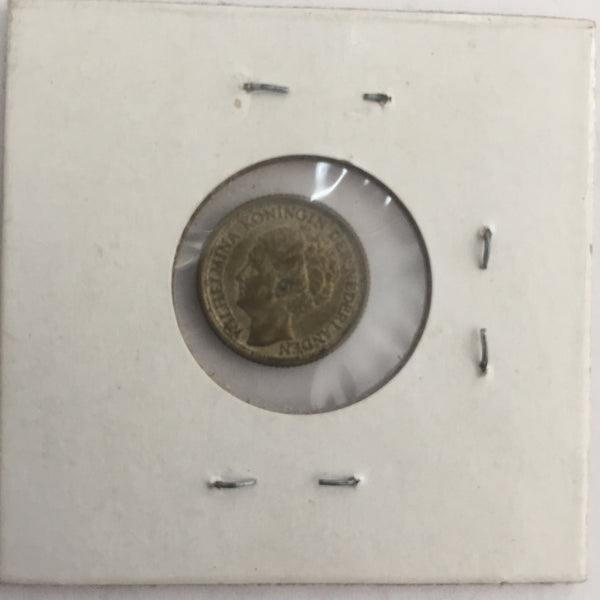 Curacao, 10 Cents, 1943 P, XF