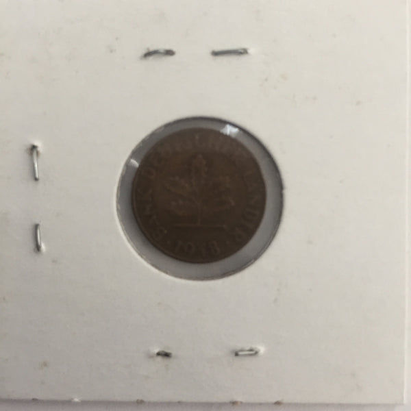 Germany, 1 Pfennig, 1948 J, XF