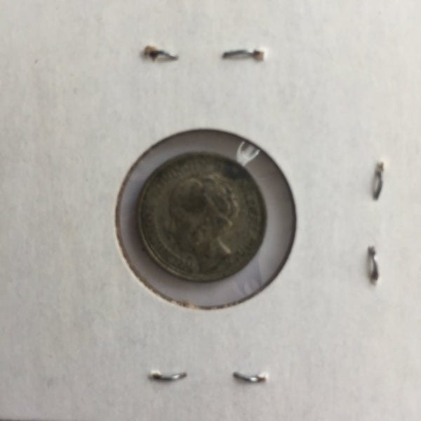 Suriname, 10 Cents, 1942 P, XF