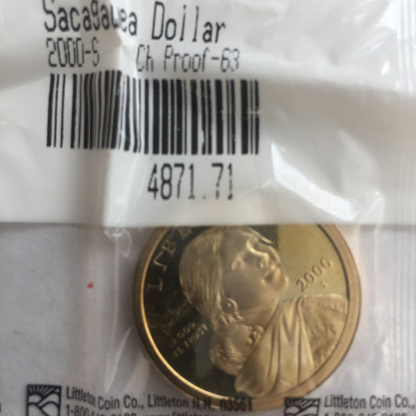 United States, 1 Dollar, 2000 S, PF 63