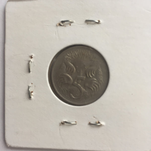 Australia, 5 Cents, 1972, XF