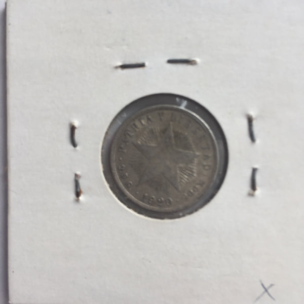 Cuba, 10 Centavos, 1920, VF