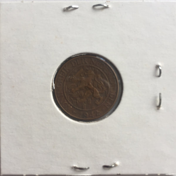 Curacao, 1 Cent, 1942 P, XF