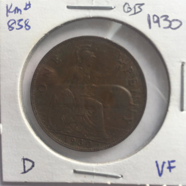 Great Britain, 1 Penny, 1930, VF