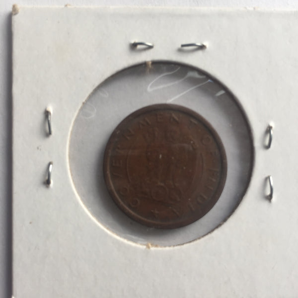 India, 1 Pice, 1952 B, XF
