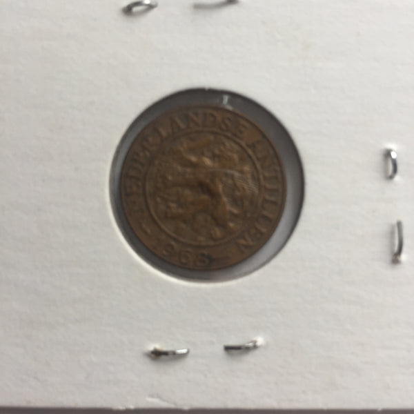 Netherlands Antilles, 1 Cent, 1968, XF