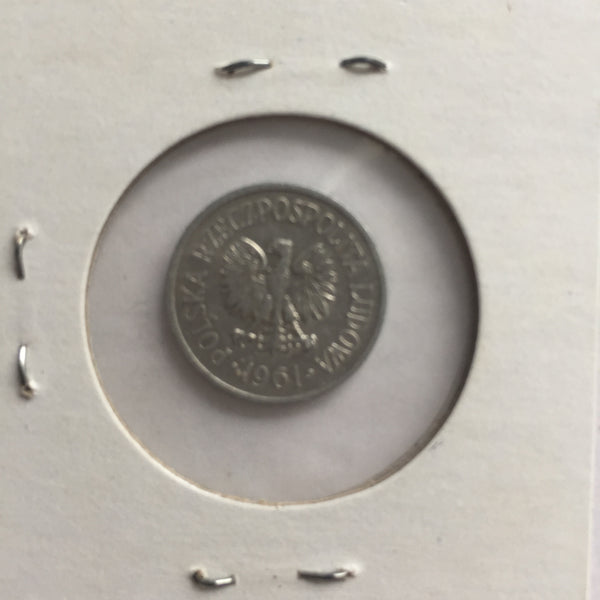 Poland, 10 Groszy, 1961, XF