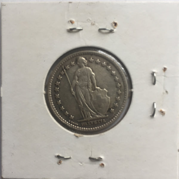 Switzerland, 1 Franc, 1920, XF