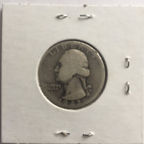 United States, 25 Cents, 1942 D, G 4