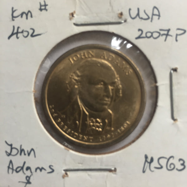 United States, 1 Dollar, 2007 P, MS 63