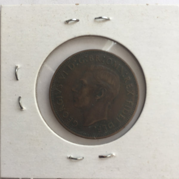 Australia, 1/2 Penny, 1951 (p), XF