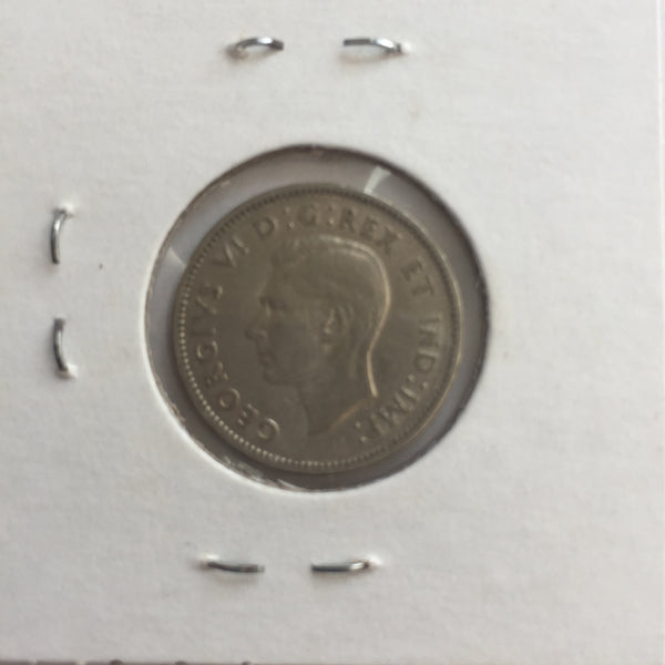 Canada, 5 Cents, 1939, XF