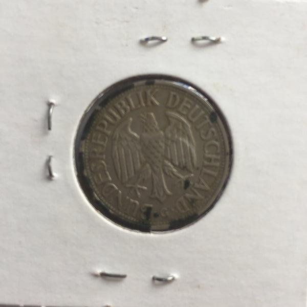Germany, 1 Mark, 1955 G, F