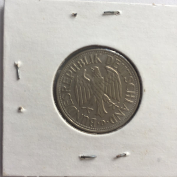 Germany, 1 Mark, 1956 D, VF