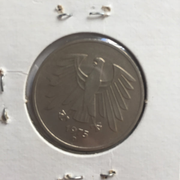 Germany, 5 Mark, 1975 D, XF