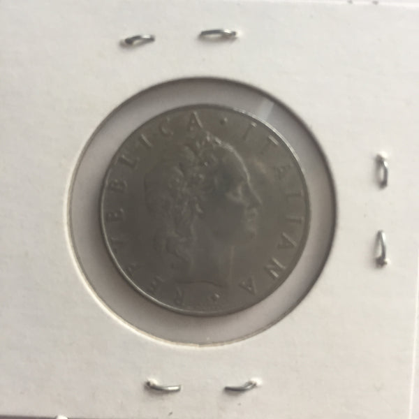 Italy, 50 Lire, 1957, VF