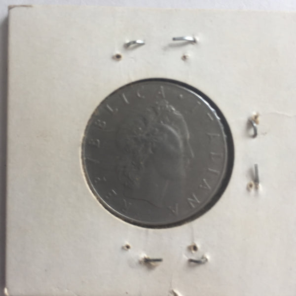 Italy, 50 Lire, 1959, VF