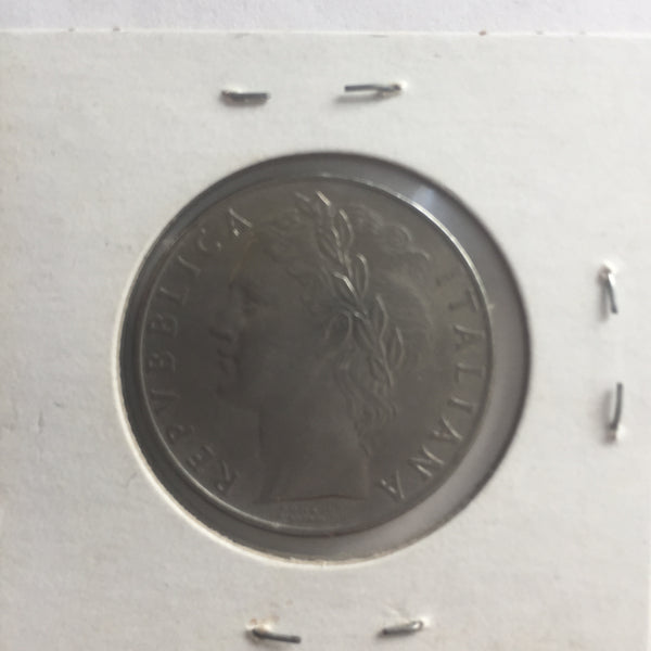 Italy, 100 Lire, 1955, XF