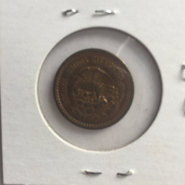 Mexico, 5 Centavos, 1942, XF