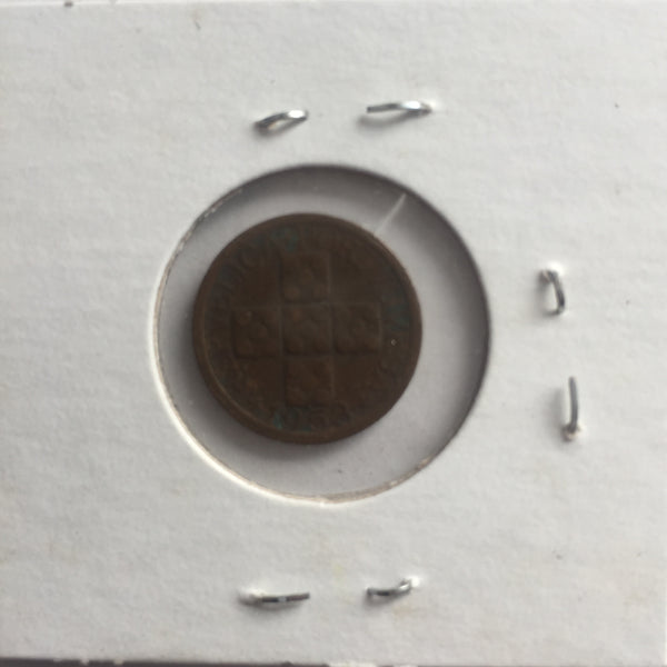 Portugal, 10 Centavos, 1953, VF