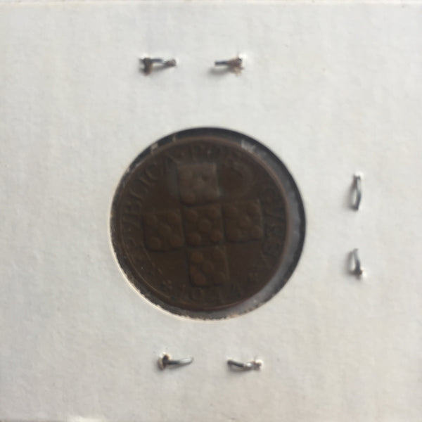 Portugal, 20 Centavos, 1944, VF