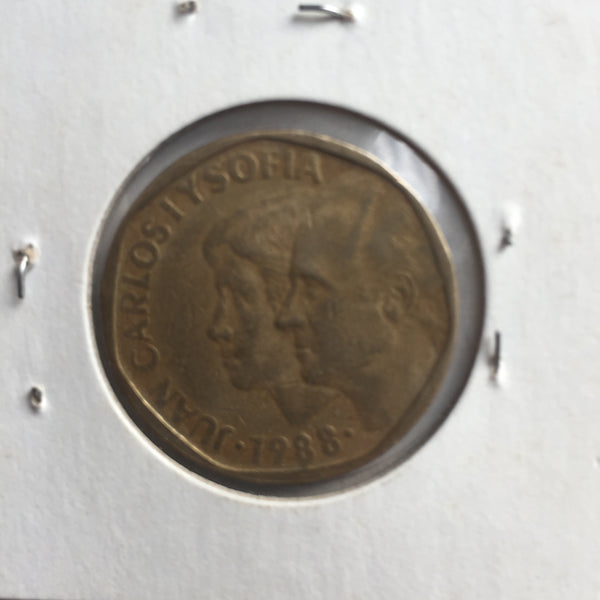 Spain, 500 Pesetas, 1988, VF