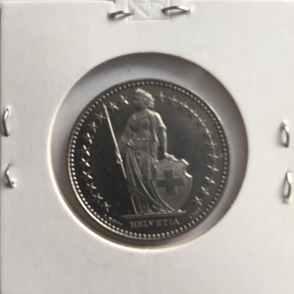 Switzerland, 2 Francs, 2006, UNC