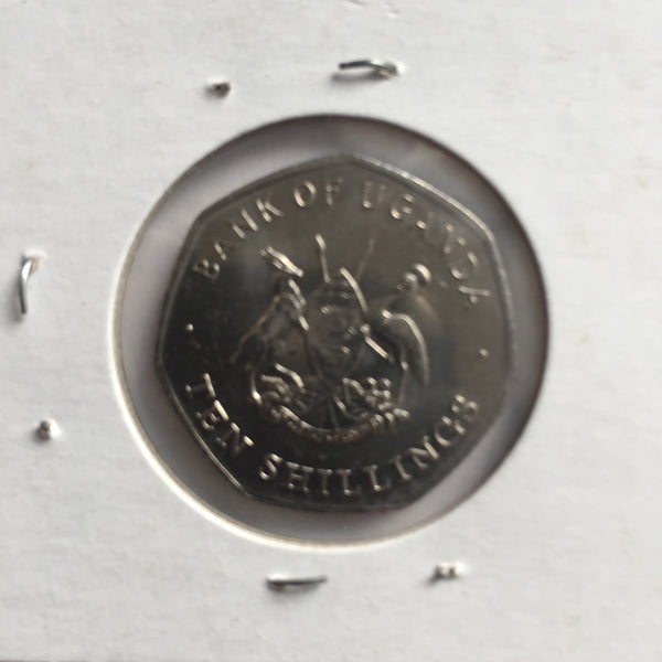 Uganda, 10 Shillings, 1987, UNC