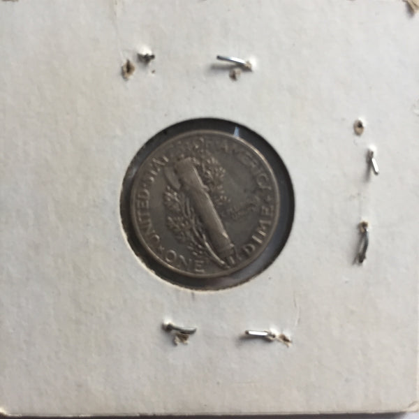United States, 10 Cents, 1944, XF 40