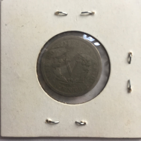 United States, 5 Cents, 1897, G 4