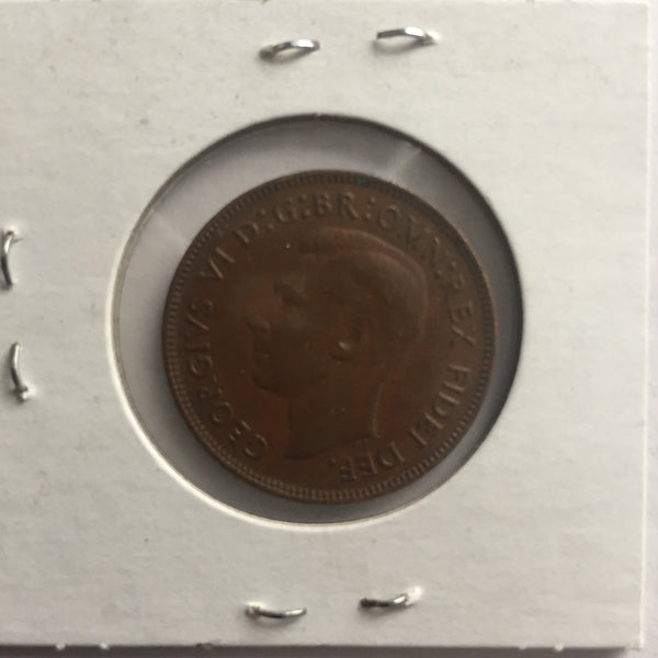 Australia, 1/2 Penny, 1951 (p.), XF