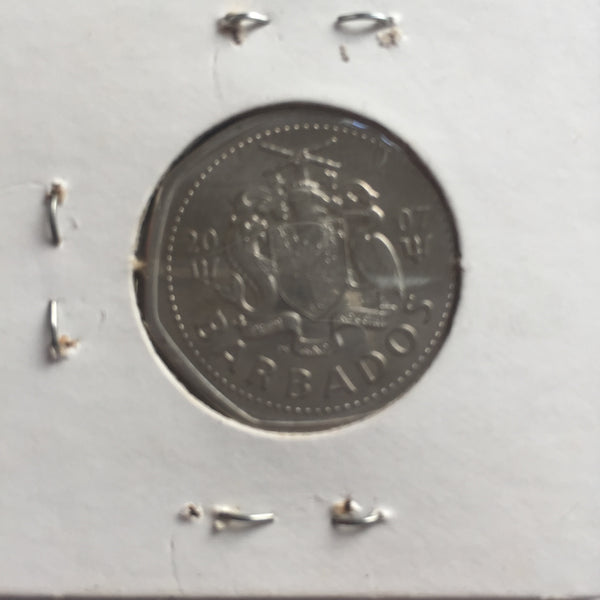 Barbados, 1 Dollar, 2007, UNC