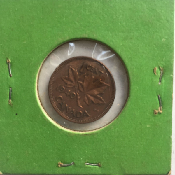 Canada, 1 Cent, 1940, UNC
