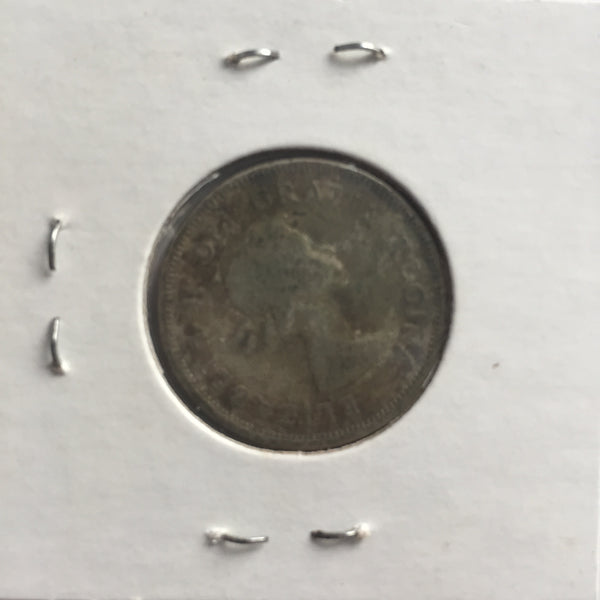 Canada, 25 Cents, 1956, F