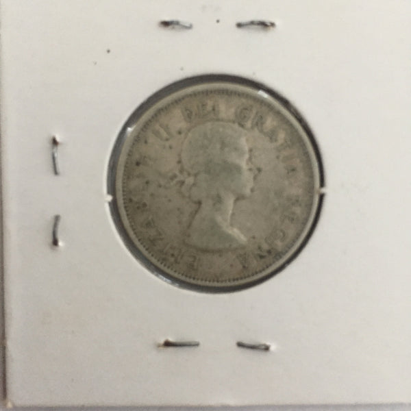 Canada, 25 Cents, 1962, VG