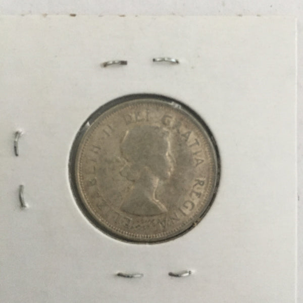 Canada, 25 Cents, 1962, VF