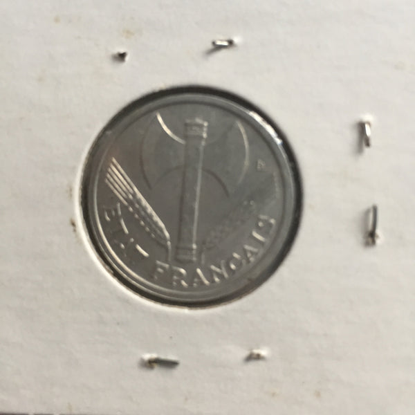 France, 1 Franc, 1944, XF