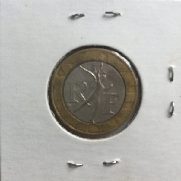 France, 10 Francs, 1988, XF