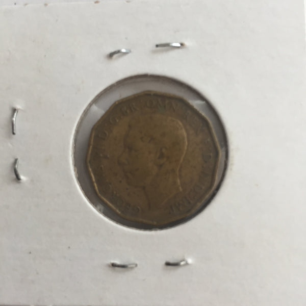 Great Britain, 3 Pence, 1937, XF
